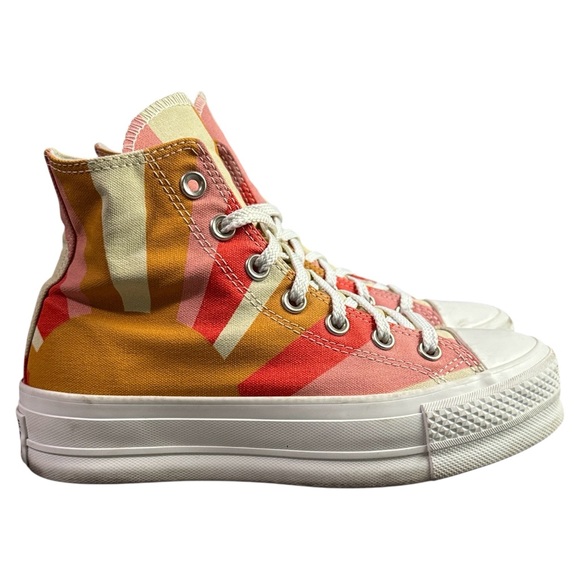 Converse All Stars Shoes - Converse Chuck Taylor All Star Lift Platform High Summer Spirit Sneakers 6